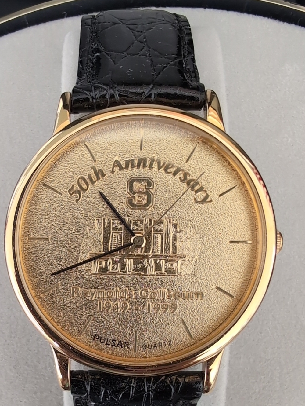 Pulsar 50th Anniversary NC State Reynolds Coliseum Commemorative Watch (1949–199